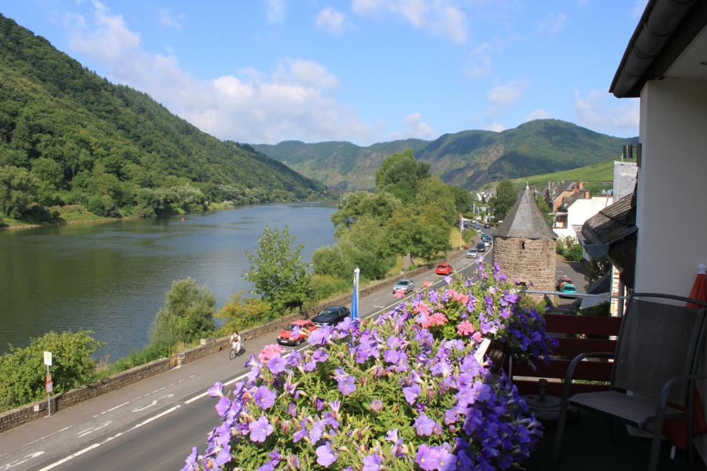 Moselromantik-Hotel Zum Loewen إيديغير إيلير الغرفة الصورة
